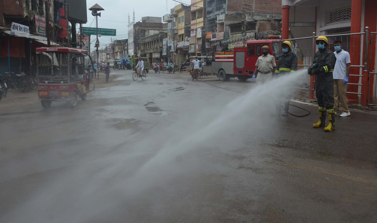 corona cases in pratpgarh falls after one week