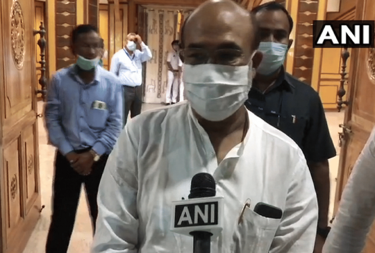 BJP saved government in Manipur, won vote of confidence by voice vote, Congress legislators threw chairs