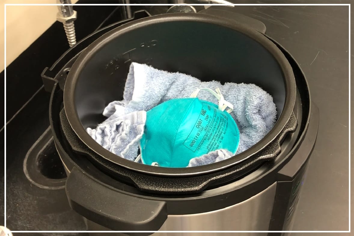 Coronavirus Prevention Tips: How to Sanitize mask by Electric cooker, Washing mask and make it reusable by Clean without Water and detergent
