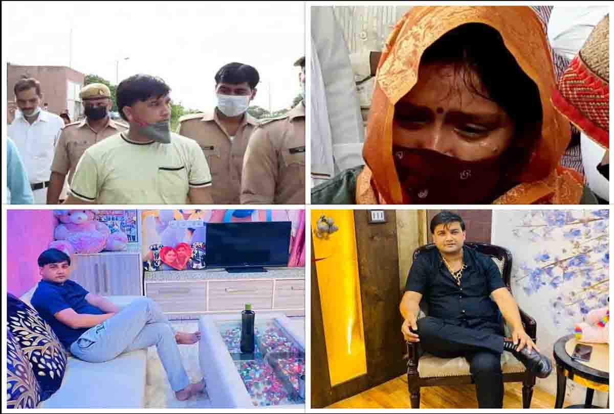 Vikas Dubey Scandal: For the first time Jai's wife came in front, said we are being forcibly framed