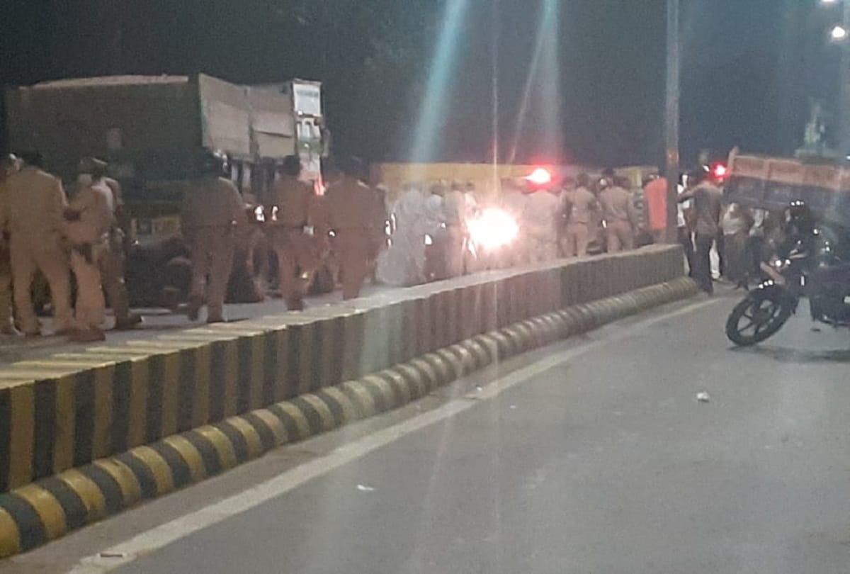 Firing on Joint Secretary of Allahabad High Court Bar, fierce commotion