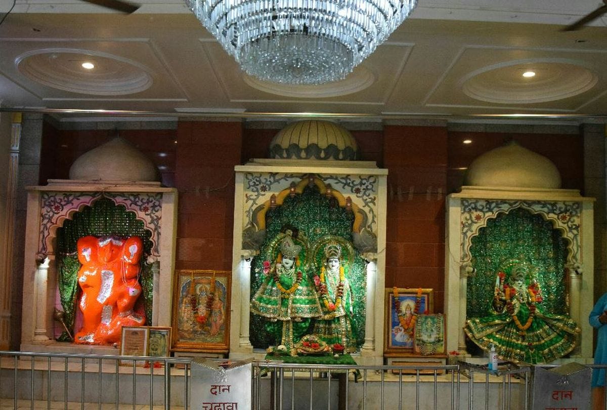 Temples Are Decorated Kanha Janmashtami Will Live On Facebook-YouTube