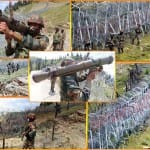 नियंत्रण रेखा पर गश्त करते सेना के जवान