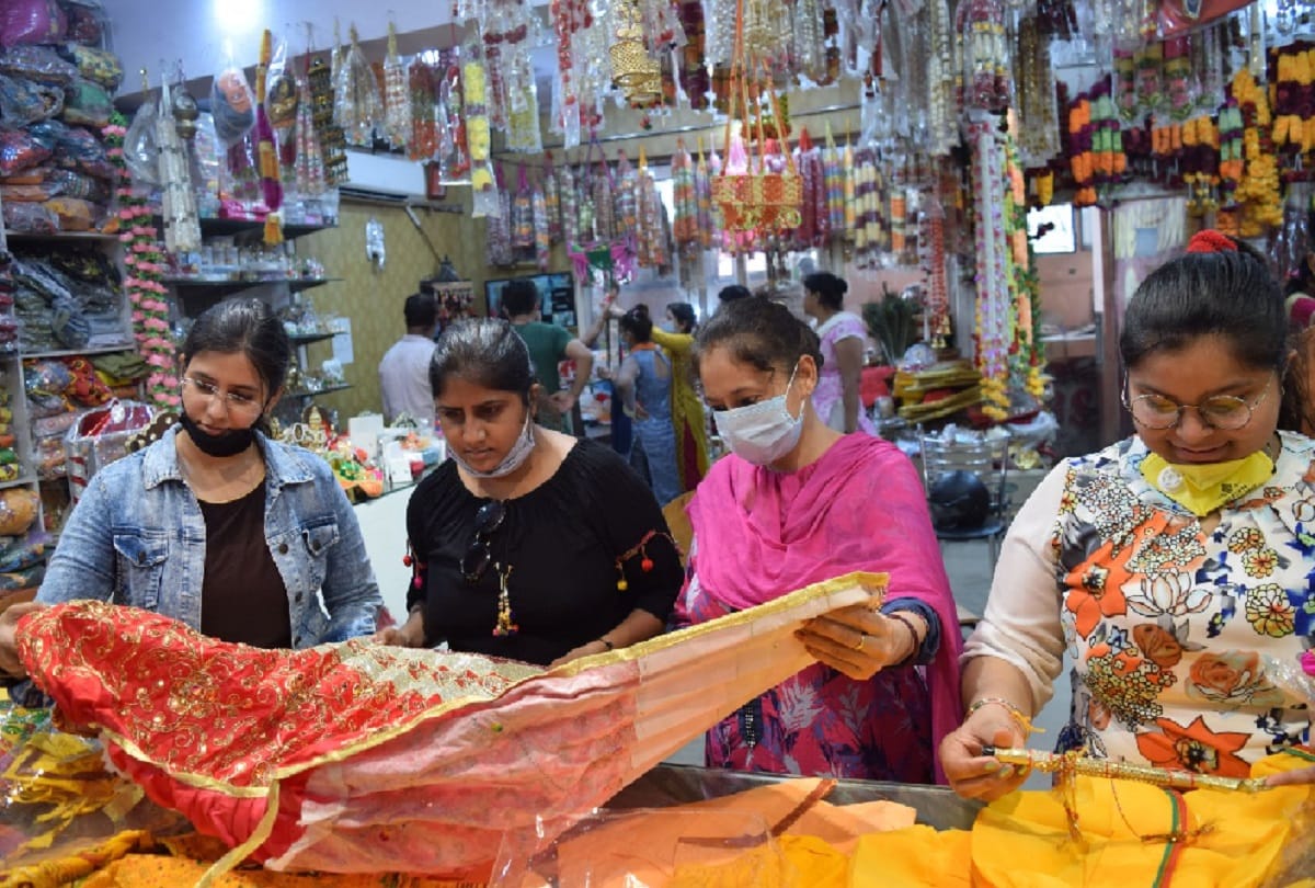 Janmashtami celebration and markets in moradabad