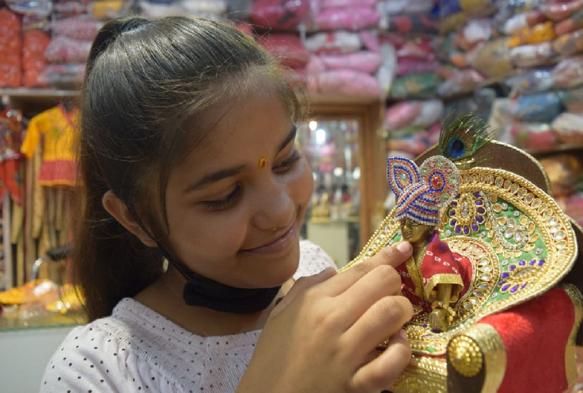 Janmashtami celebration and markets in moradabad