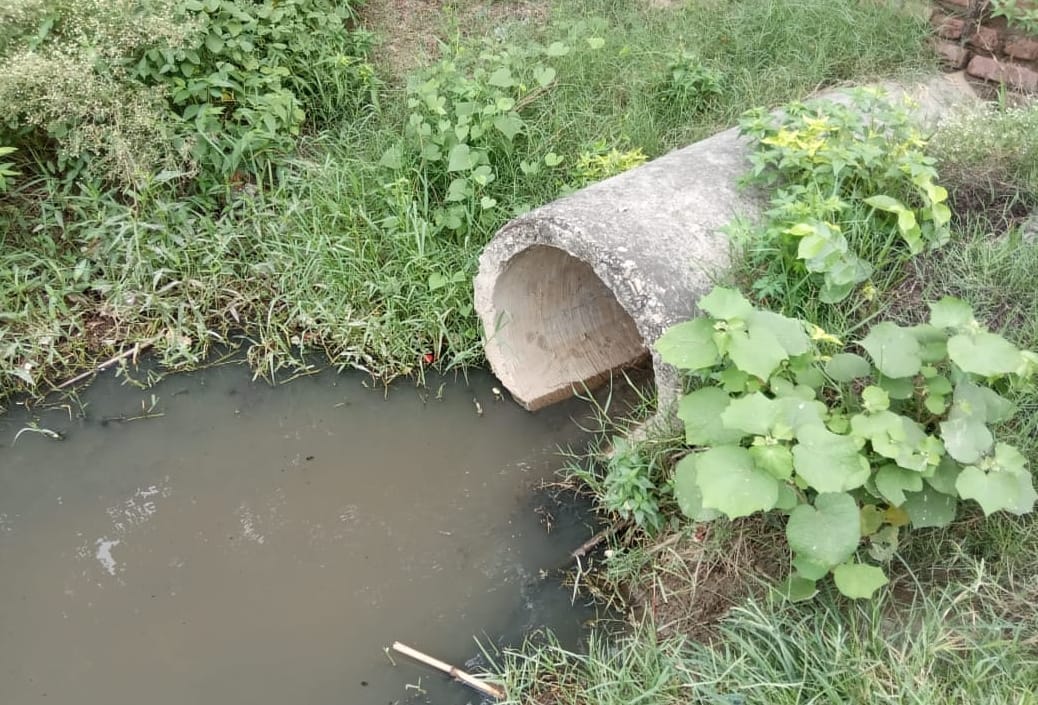 Where the stream of Ganges flowed, dirty sewer is being dumped there
