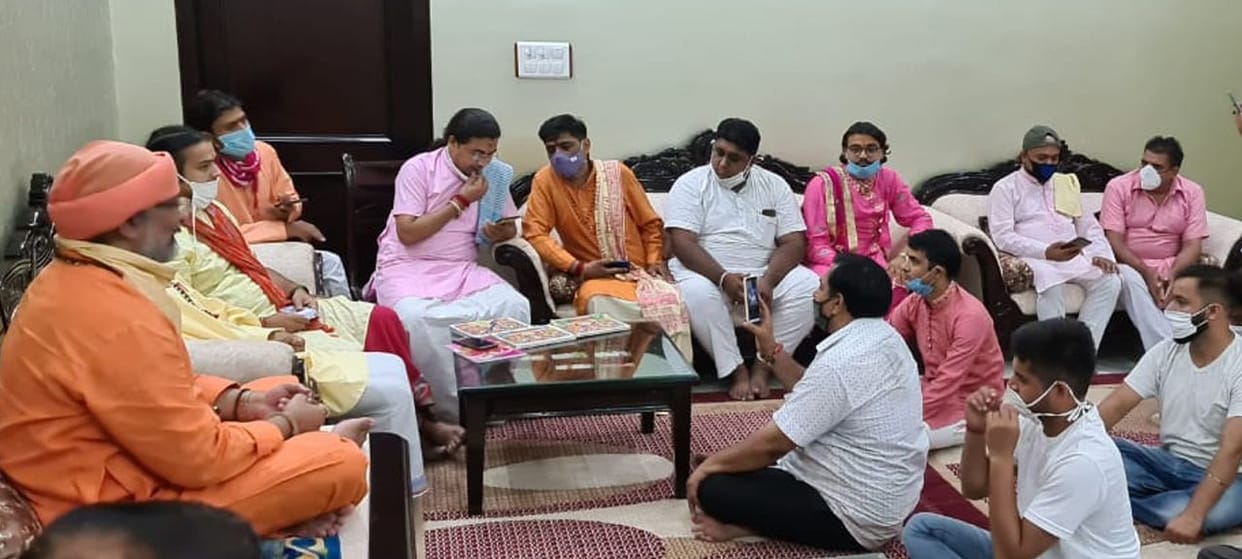 Consent made on August 12, devotees will celebrate the festival in their own homes