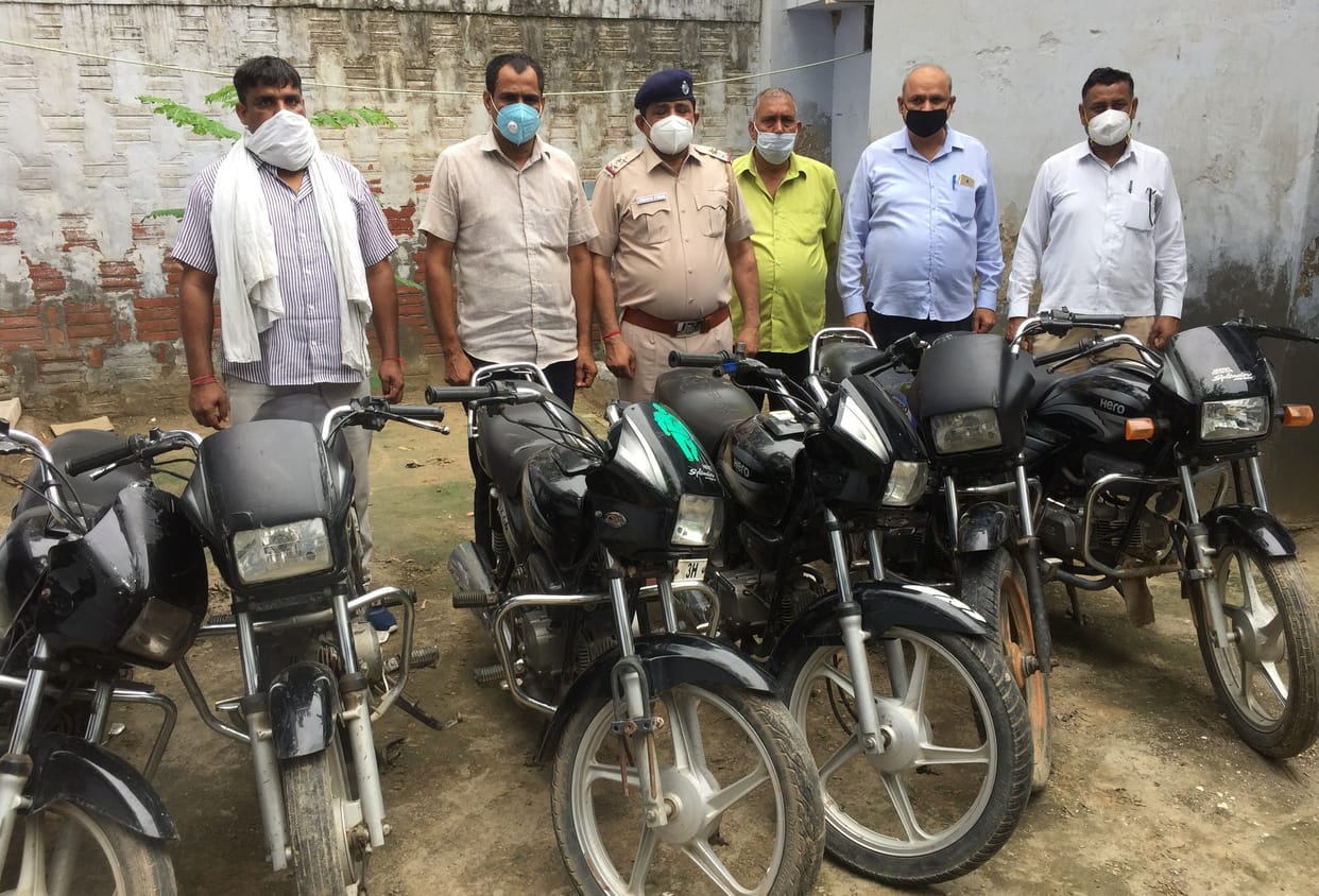 police arrest two minor boy ni bike theft case