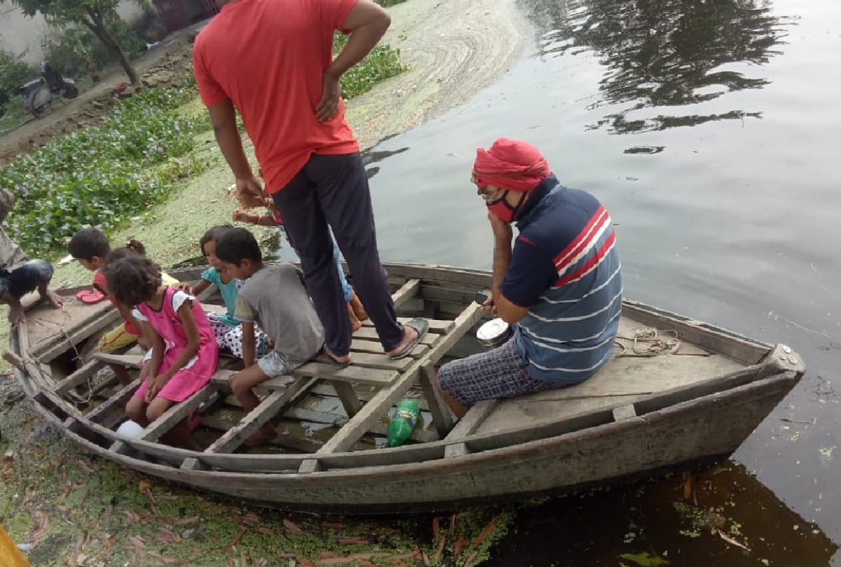 Rapti river came below danger mark in Gorakhpur