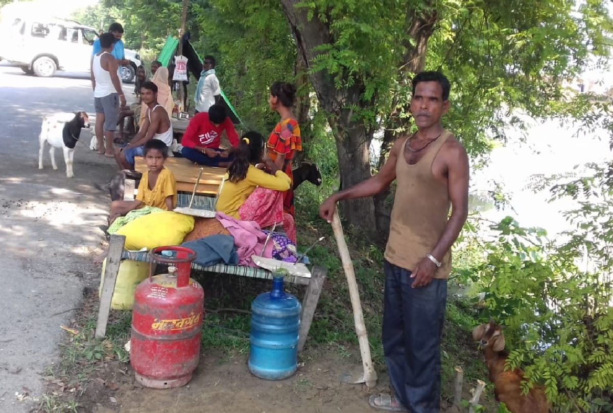 Nine villages again flooded in Gorakhpur