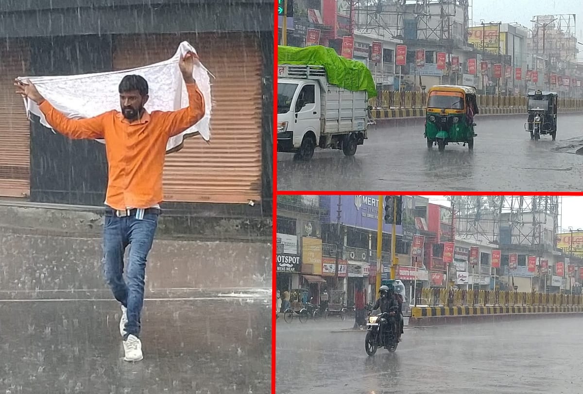 Gorakhpur Rainfall after monsoon coming in UP