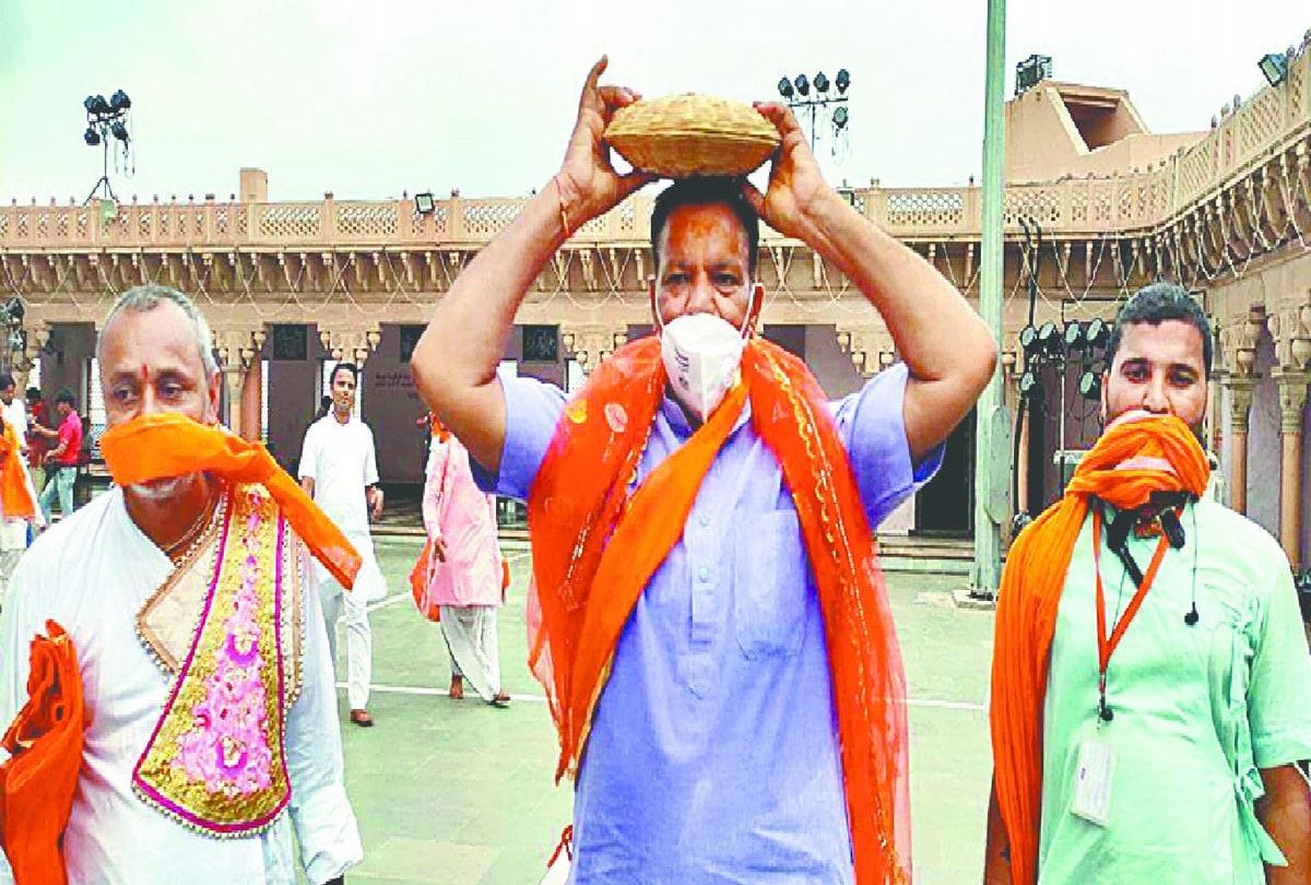 Mathura Up News: shri krishna janmashtami celebtaions in Nandgaon