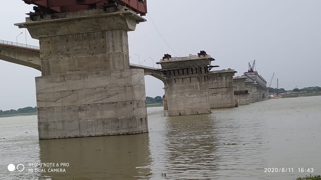 ganga water lavel in ghazipur