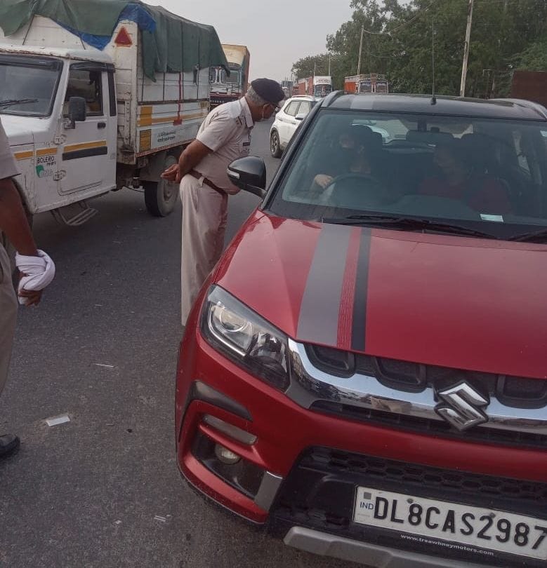 Heavy vehicles will not be able to go to Delhi for three days
