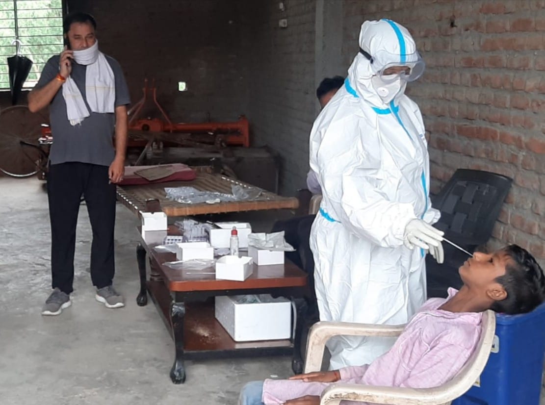 Corona report positive of 87 people including a policeman
