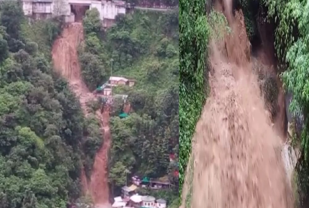 Uttarakhand Weather: Dehradun Mussoorie Road 50 Meter Road Damage, Vehicle Movement Stop