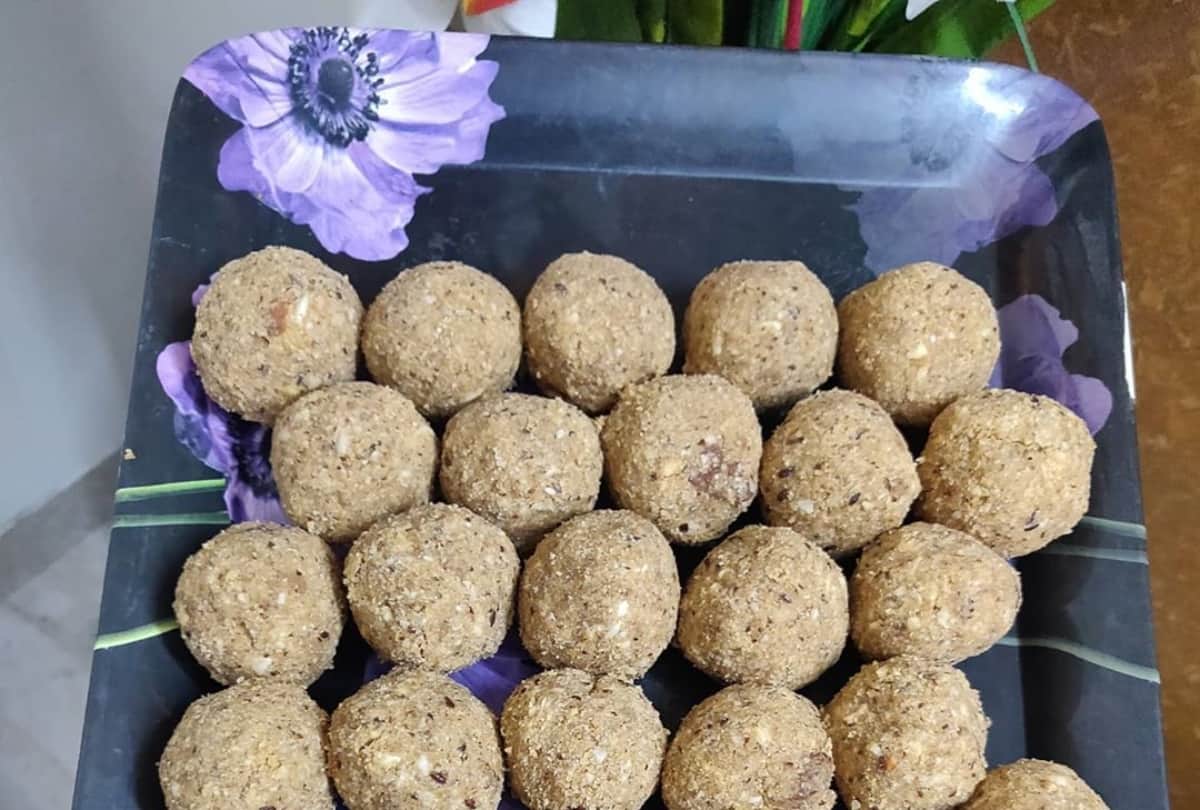 janmashtami 2020 food recipes panjiri ladoo recipe in hindi how to make panjiri ladoo at home