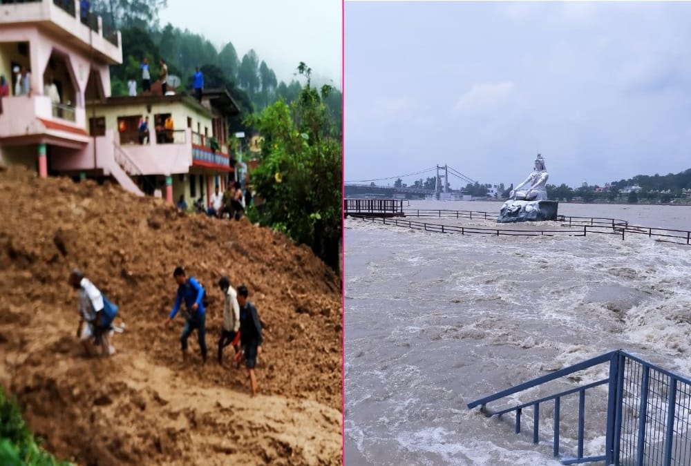 Uttarakhand Weather: River Water level on Danger point in many places, Debris on road in bageshwar