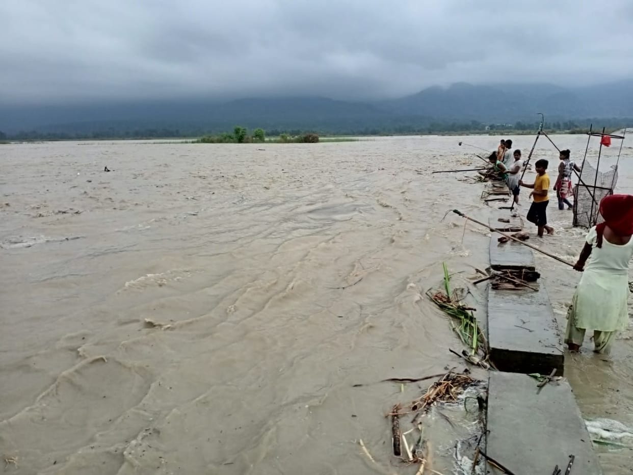 Flood in Tanakpur