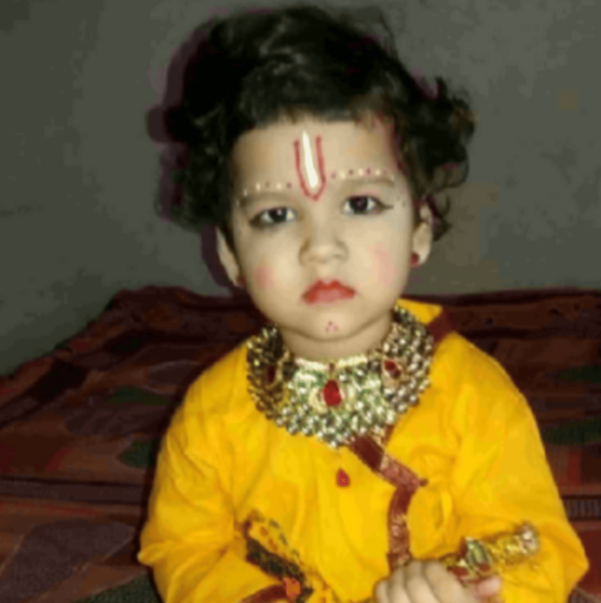 Krishna Janmashtami 2020: cute photo of kanha krishna in varanasi