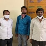 तेलंगाना: पुलिस हिरासत में बाल मजदूरी कराने वाले तीनों आरोपी।