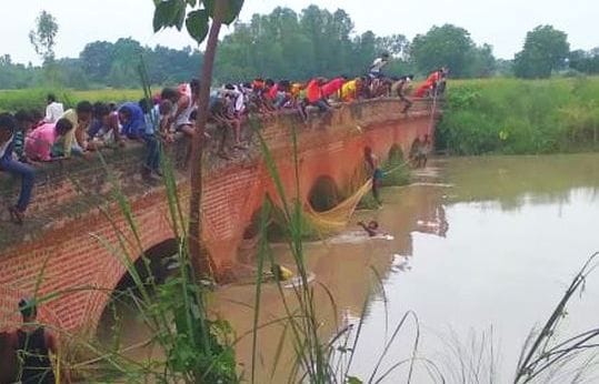 Youth drowned in the canal to take a bath in hardoi