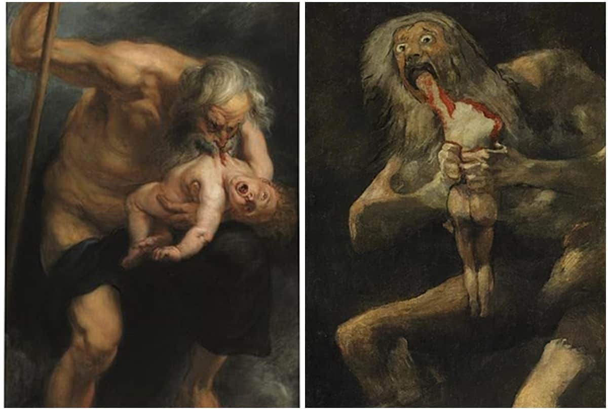 Sushant Singh Rajput Rhea Chakraborty Europe Trip Saturn Devouring His Son Francisco Goya Painting
