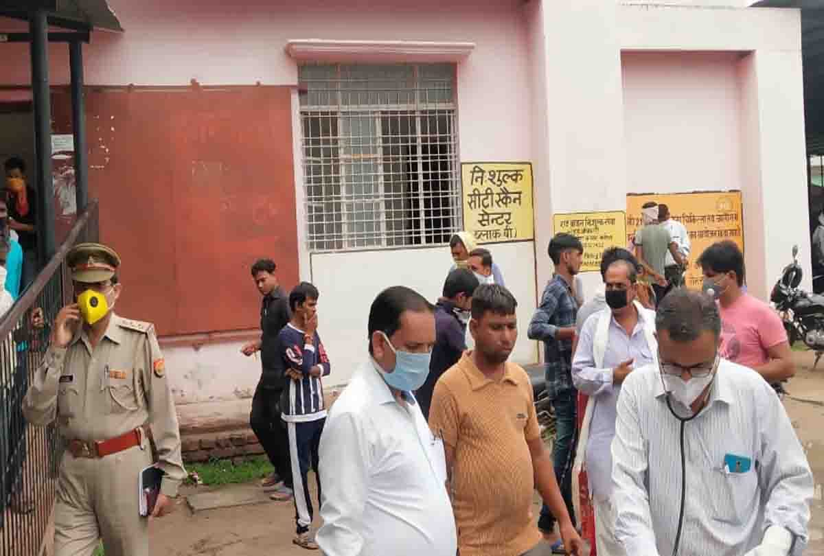 two people died in road accident in jalaun