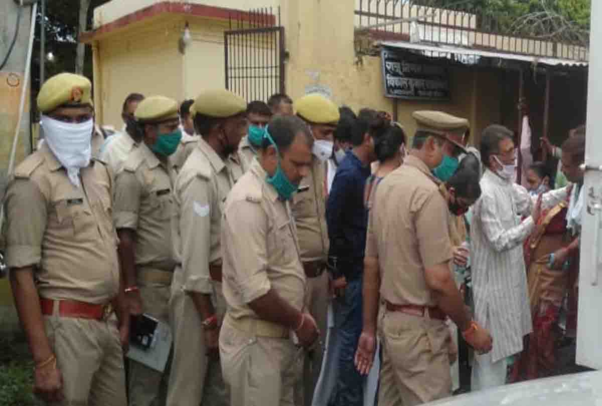 MLC Kamlesh Pathak accused in double murder case, appeared in court under tight security