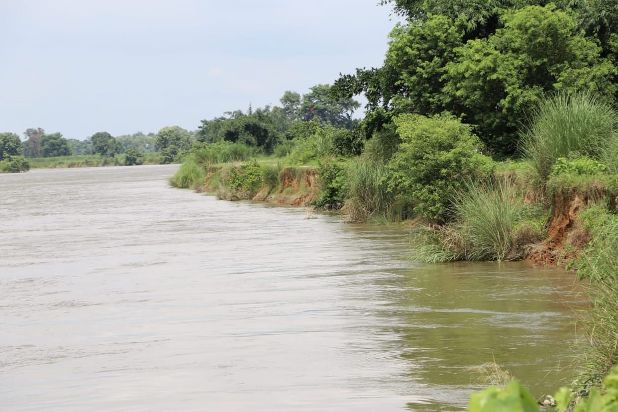 villagers bother from river cutting