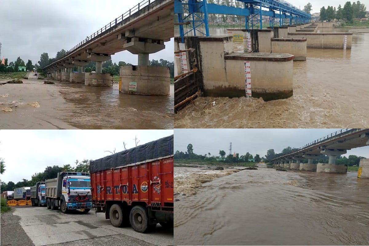 Bijnor News: 1.43 lakh cusecs water released in Ganga and threat to these villages
