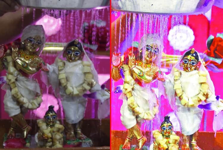 See the Beautiful pictures of shri krishna Janmashtami celebration in Chandigarh