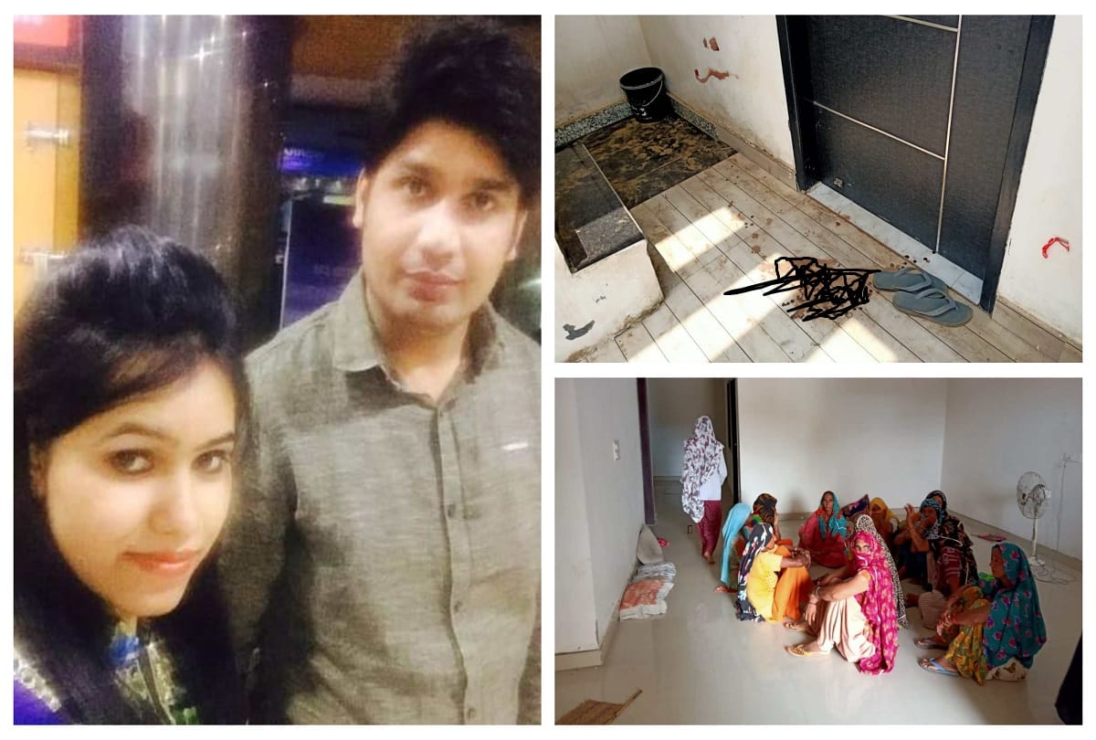 faridabad couple murder wife relative vishnu arrested who hired shooters matter related to blackmailing