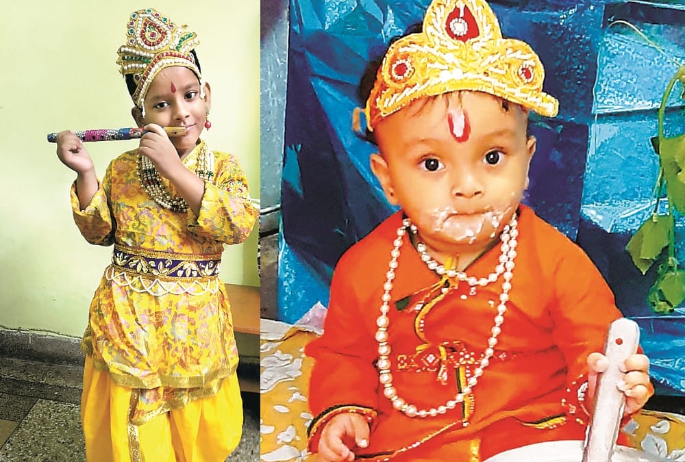 Pics of Ghar Ghar Kanha organised by Amar Ujala.