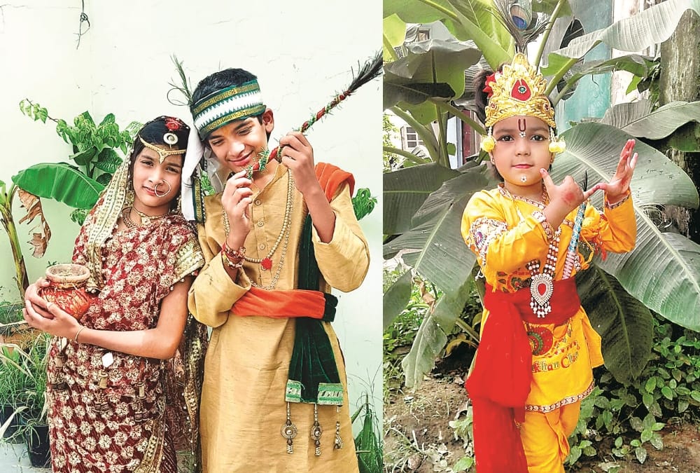 Pics of Ghar Ghar Kanha organised by Amar Ujala.