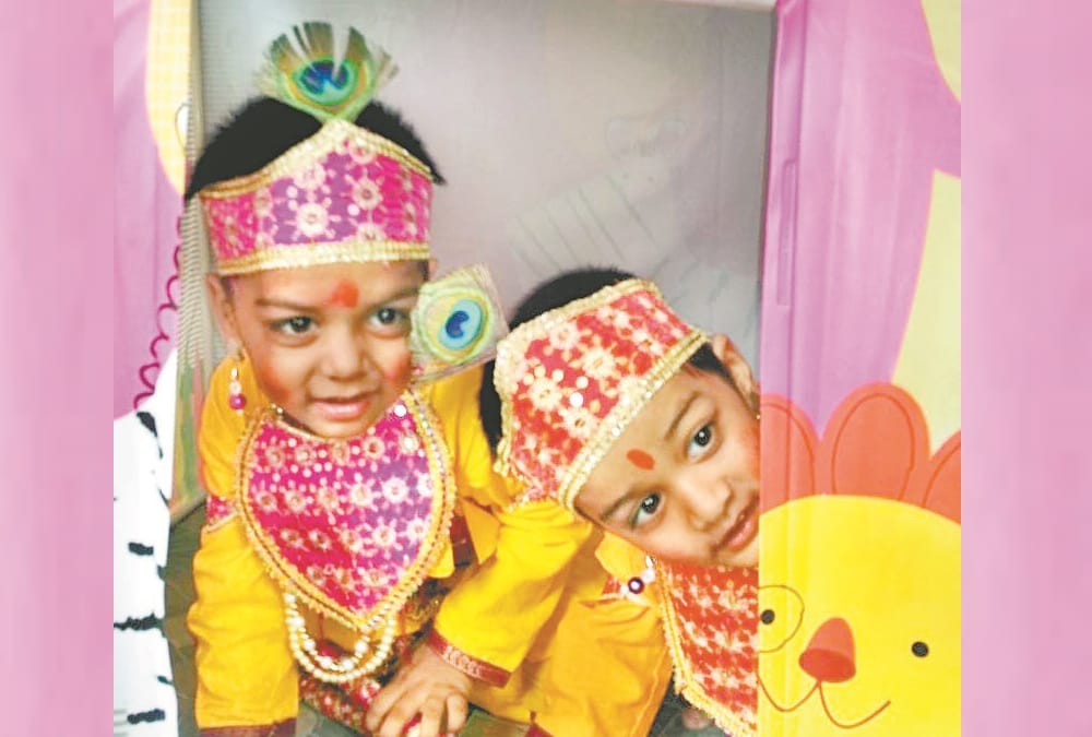 Pics of Ghar Ghar Kanha organised by Amar Ujala.