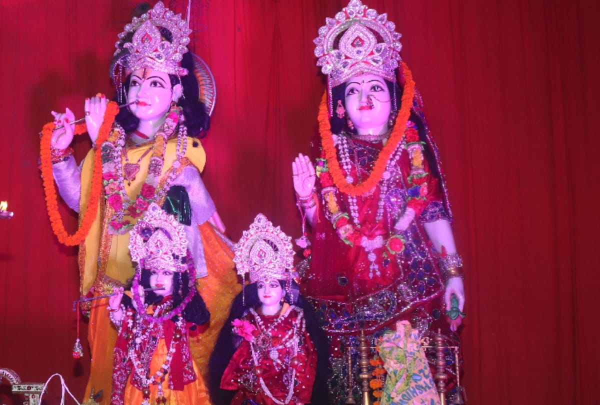 Janmashtami 2020 celebration in gorakhpur temple and decoration in house