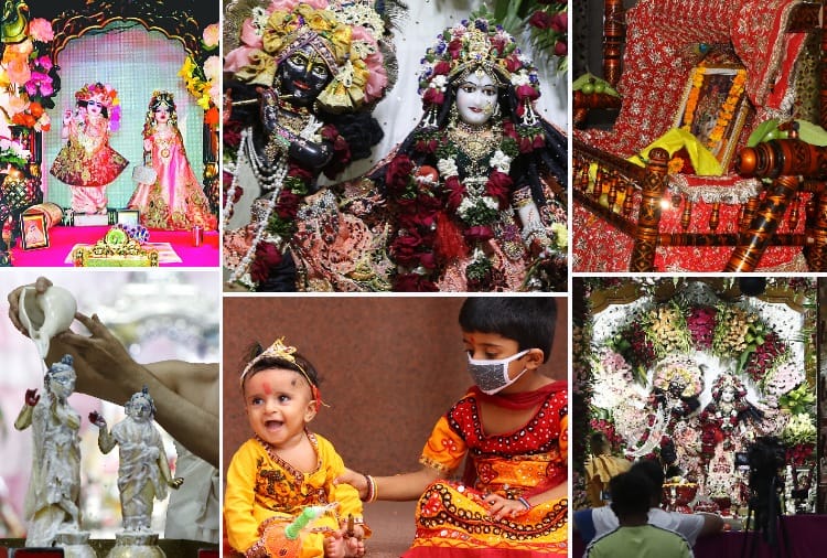 Shri Krishna Janmashtami 2020: See The Beautiful Pictures Of Shri Krishna Janmashtami Celebration In Chandigarh