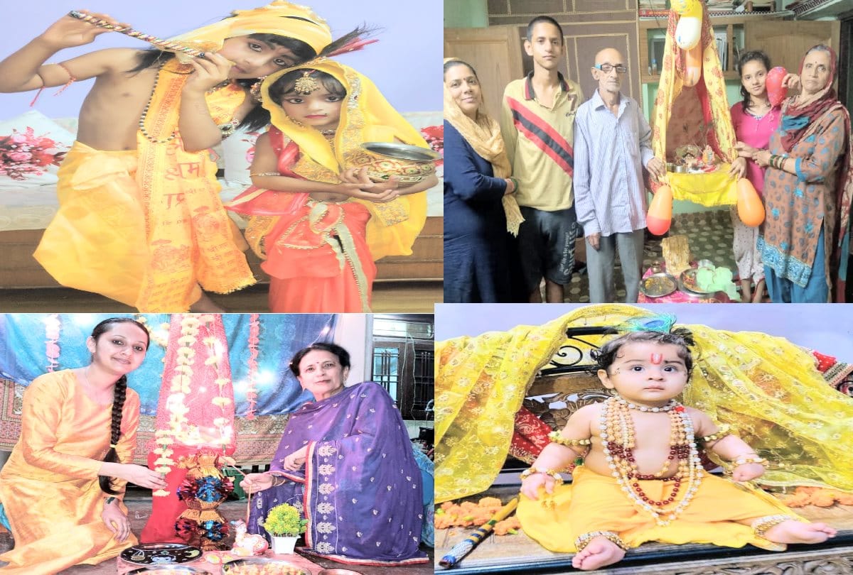 Krishna Janmashtami: the doors of the temple closed in himachal, people swang Kanha in homes