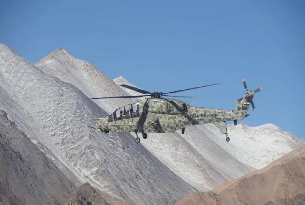 HALs Light Combat Helicopters deployed for operations at Leh