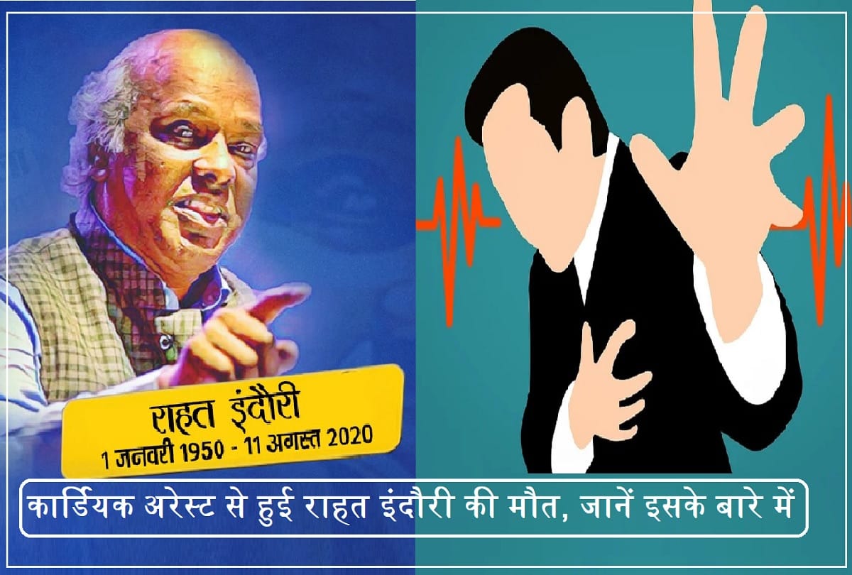 Rahat Indori Death by Cardiac Arrest Difference with Heart attack symptoms, cause and Treatment