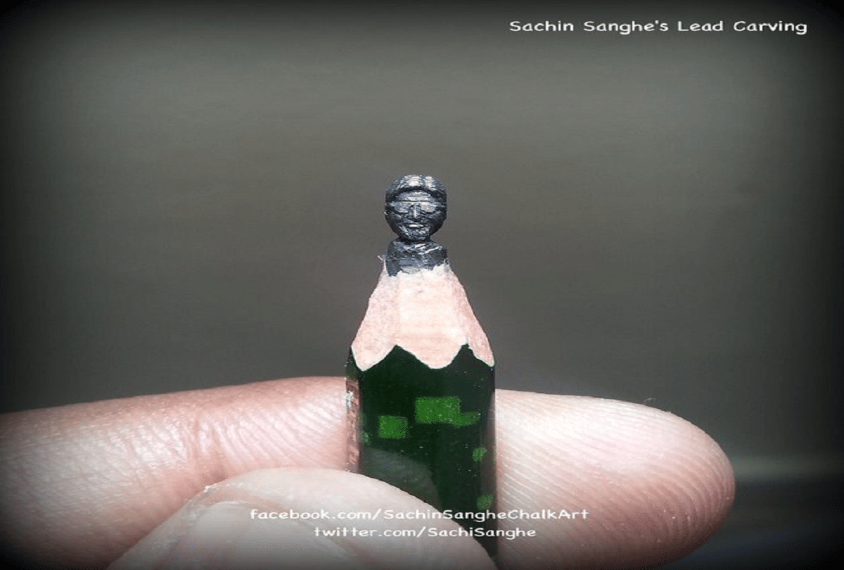 Banglore engineer makes sculpture by chalk Amitabh Bachchan also praised his art