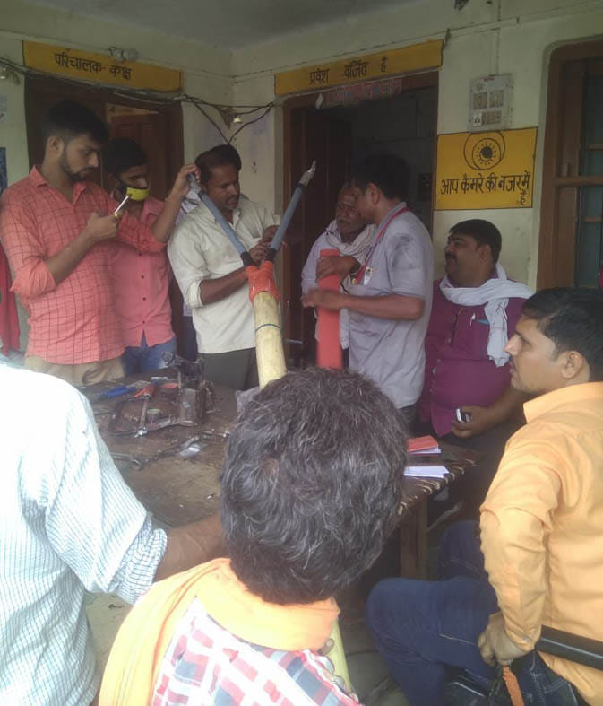 cable of main line blast, 5 hours power cut