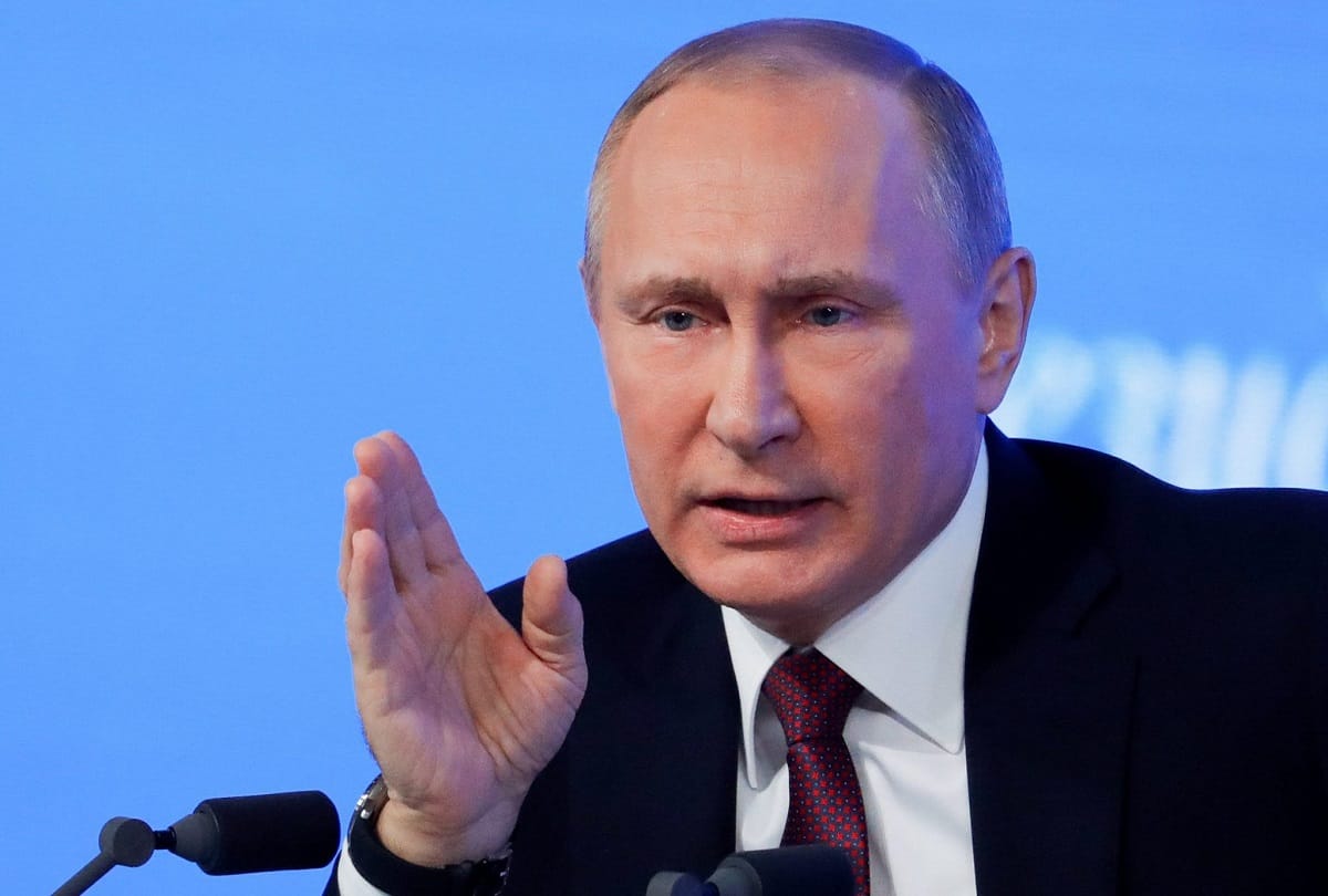 Russia President Vladimir Putin says he is not interested in breaking up Afghanistan