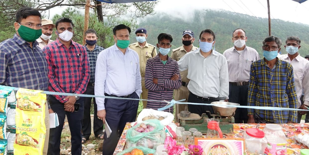 Sunil's shop starts in bageshwar