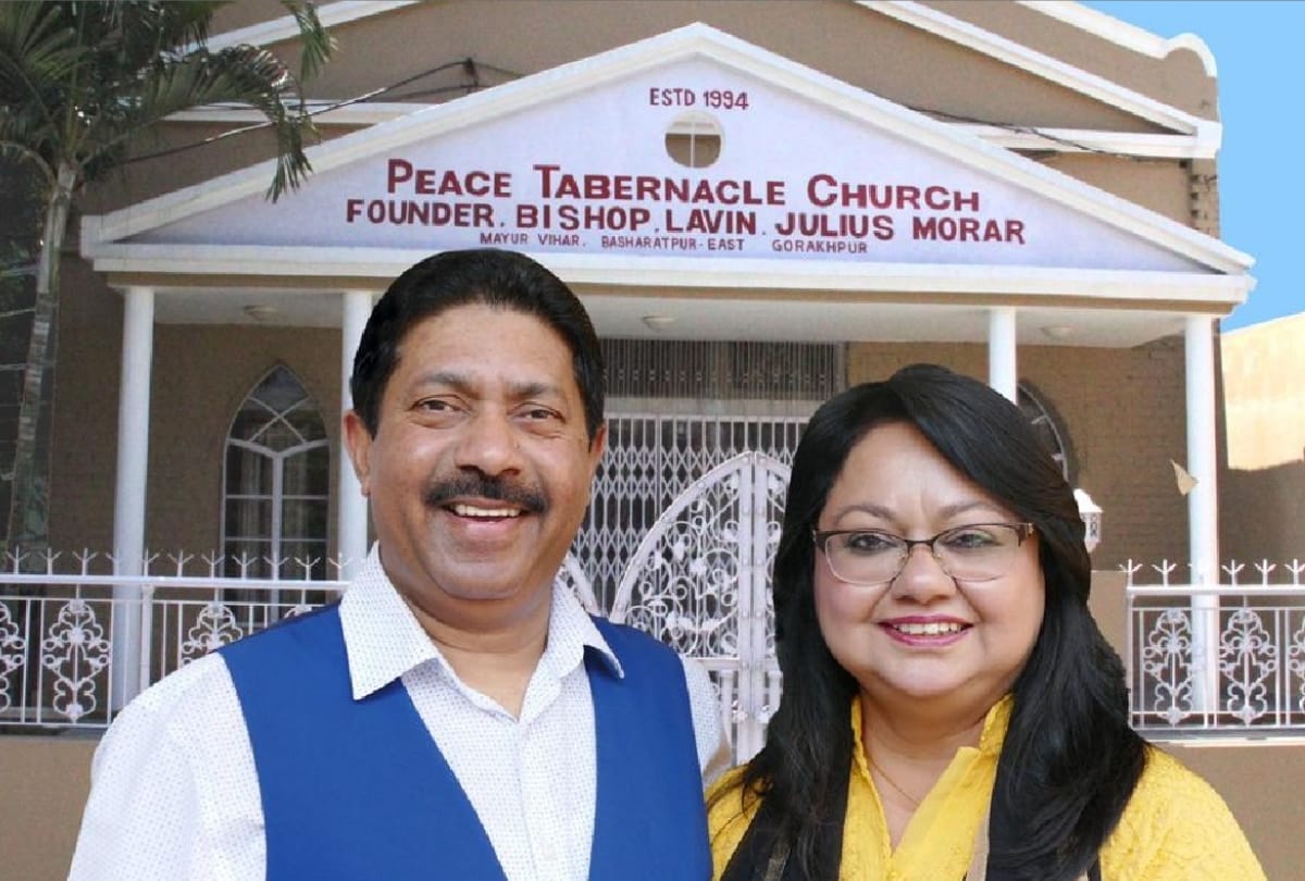 special story of gardening in Peace Church by Bishop see beautiful garden photos