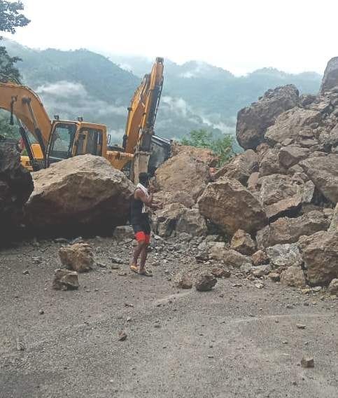 Badrinath highway closed due to debris