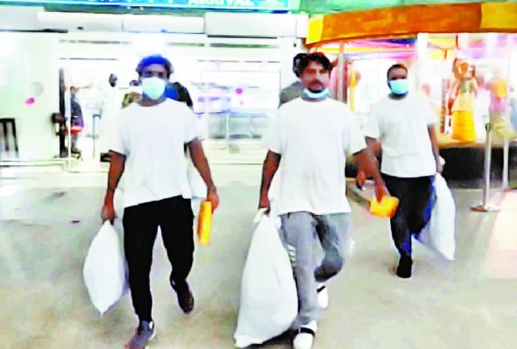 123 Indians Deport from USA, reached at Amritsar airport