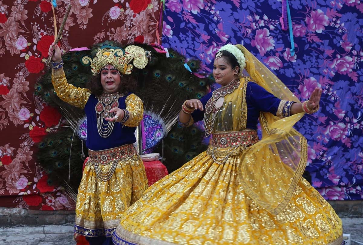 Janmashtami celebration in Srinagar jammu kashmir