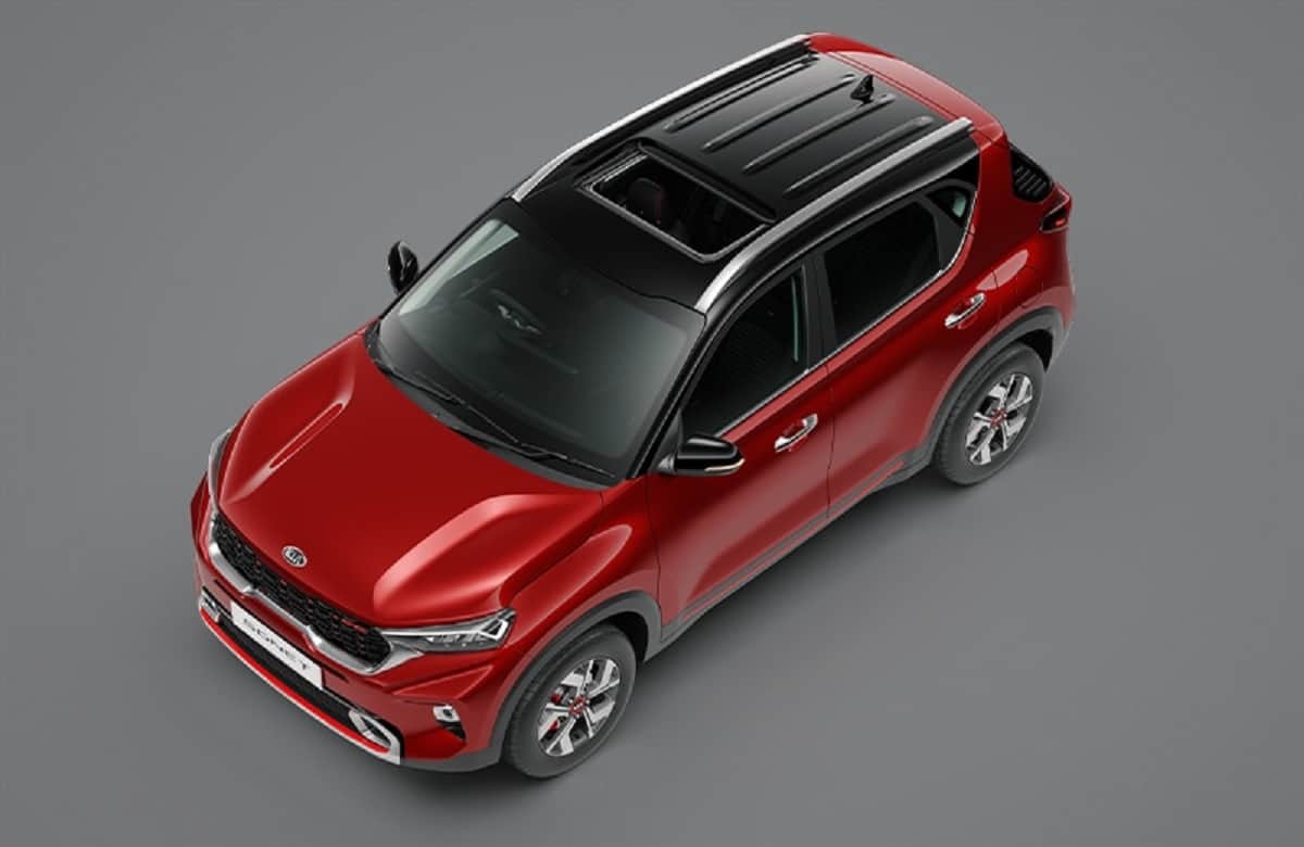 Kia sonet bookings open Pre-booking of Kia Sonet starts from 20 August at token amount of Rs 25000 kia sonet 2020 launch date in india kia sonet interior pictures kia sonet suv specifications kia sonet compact suv price in india